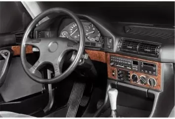 BMW 5 Series E34 01.88-09.95 3D Decor de carlinga su interior del coche 22-Partes