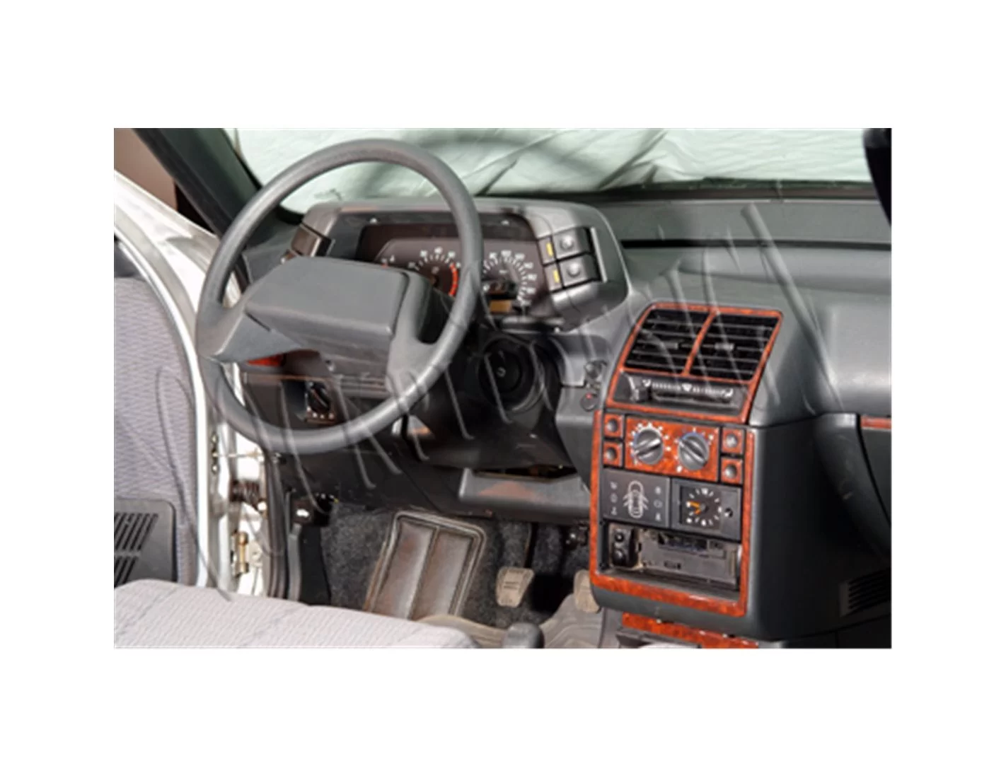 Lada Vega 2110-2111 07.1998 3M 3D Interior Dashboard Trim Kit Dash Trim Dekor 16-Parts