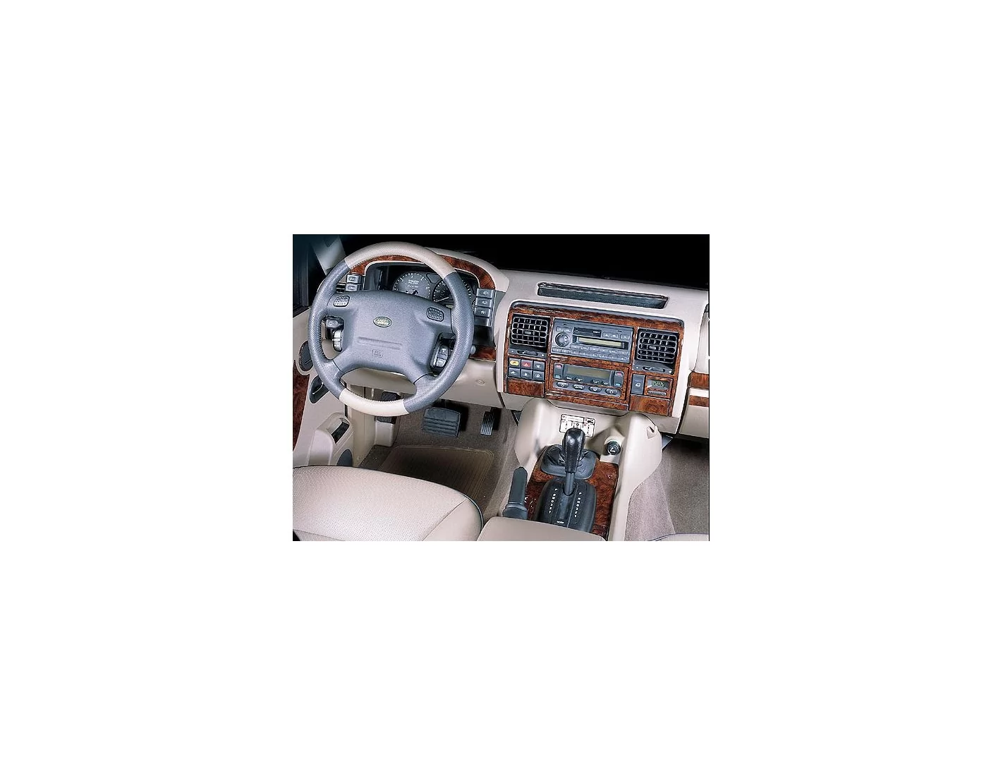 Land Rover Discovery 1999-2004 Without Fabric BD Interieur Dashboard Bekleding Volhouder