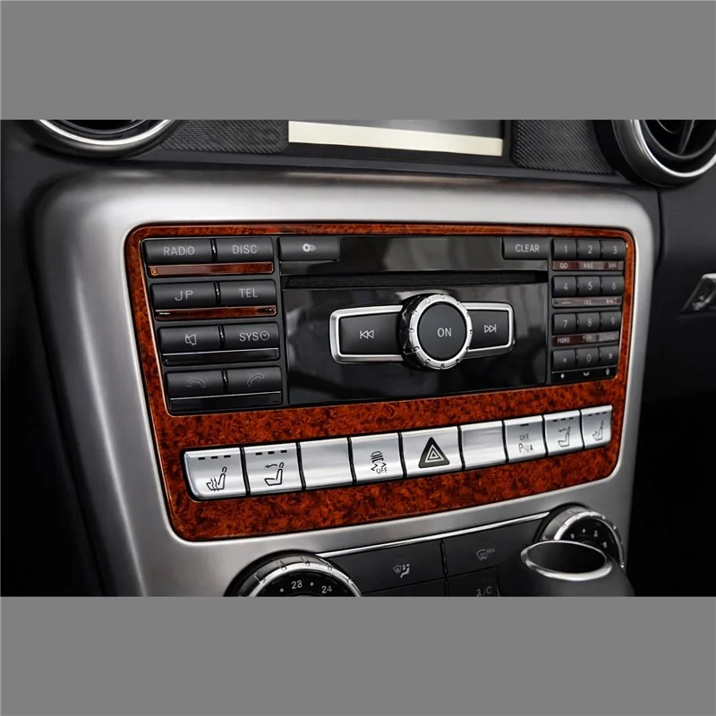 Mercedes SLK R172 2011-2016 3D interieur dashboard decoratieset dashboard decor