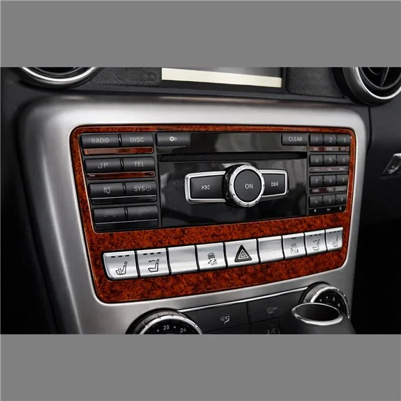 Mercedes SLK R172 2011-2016 kit 3D de molduras interiores para salpicadero