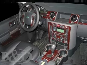 Land Rover Discovery 3 2005-UP Full Set Decor de carlinga su interior