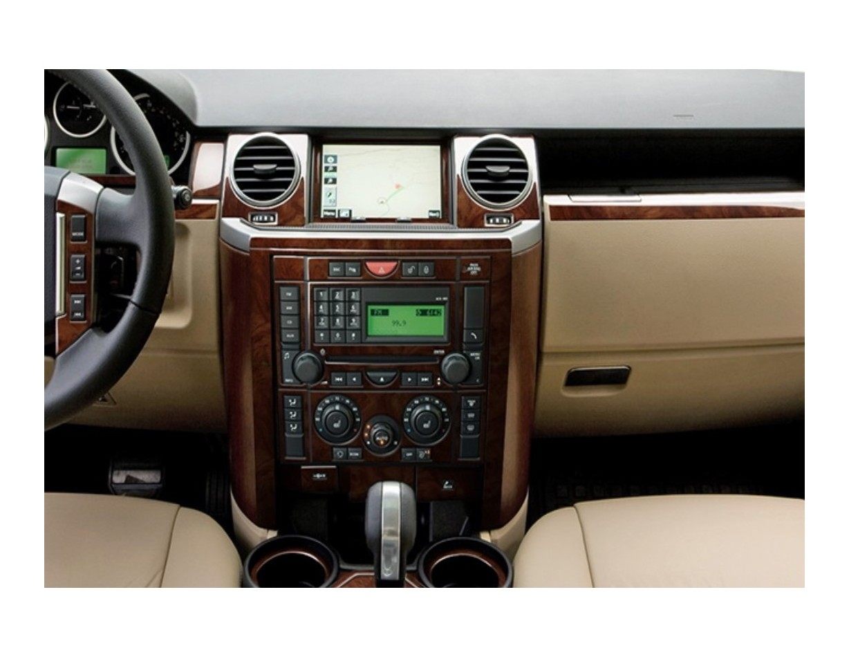 Land Rover Discovery LR3 2005-2009 3M 3D Interior Dashboard Trim Kit Dash Trim Dekor 74-Parts
