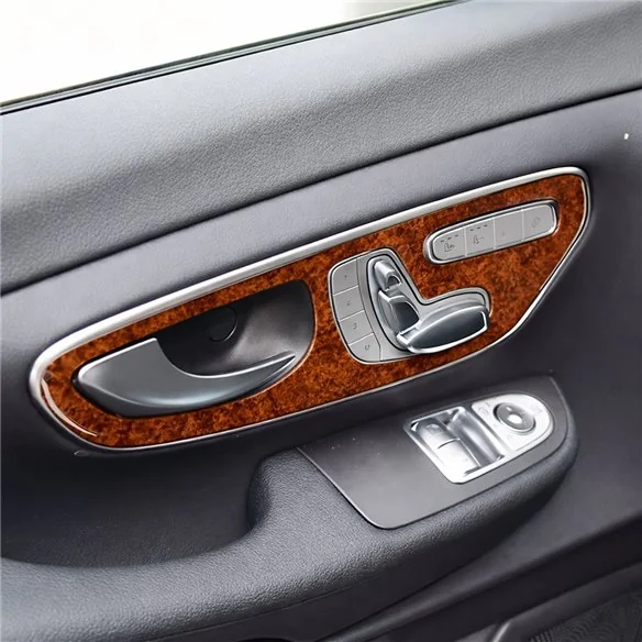 Mercedes V-Klasse W447 2015-heden 3D interieur dashboard decoratieset dashboard decor 2-delen