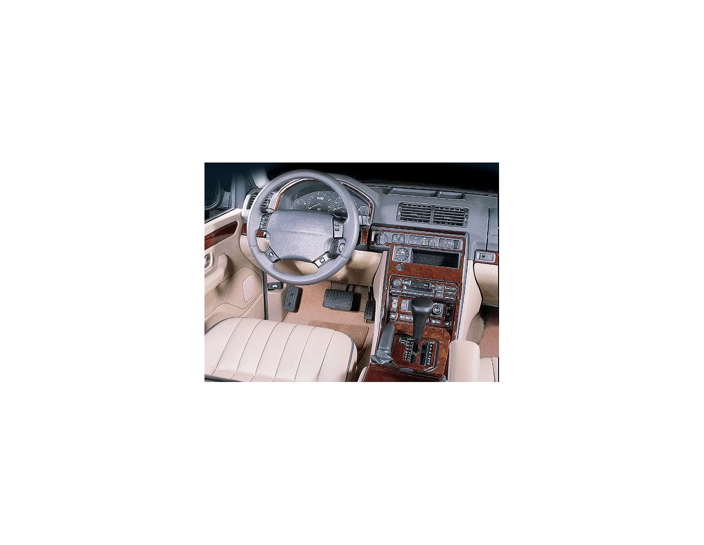 Land Rover Range Rover 1996-2002 Full Set, OEM Compliance, 26 Parts set BD Interieur Dashboard Bekleding Volhouder
