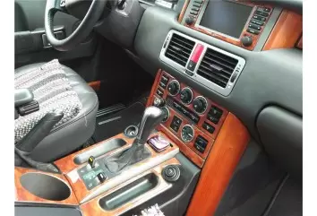 Land Rover Range Rover 2003-2006 Mittelkonsole Armaturendekor Cockpit Dekor 49-Teilige - 2- Cockpit Dekor Innenraum