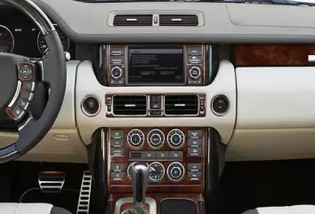 Land Rover Range Rover 2010-2015 Mittelkonsole Armaturendekor Cockpit Dekor 29-Teilige - 1- Cockpit Dekor Innenraum