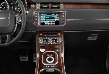 Land Rover Range Rover Evoque 2012-2016 Kit la décoration du tableau de bord 30-Pièce - 1 - habillage decor de tableau de bord