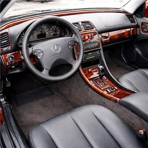 Mercedes Benz W208 CLK C208A208 1997-2003 kit salpicadero 3D, 14 piezas 2