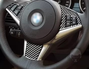 BMW 6-Series E 63 2008-2010 3D Decor de carlinga su interior del coche 34-Partes
