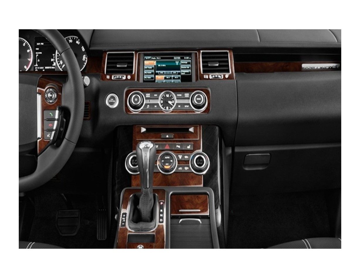 Land Rover Range Rover Sport 2010-2013 Kit la décoration du tableau de bord 30-Pièce - 1 - habillage decor de tableau de bord