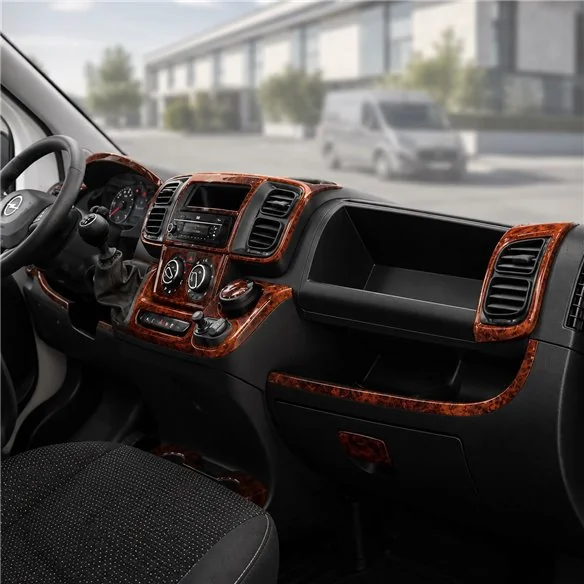 Opel Movano-Nissan Interstar 2002-heden 3D interieur dashboard decoratieset dashboard decor 6-delen