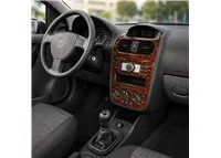Opel Corsa C – Pick-up 2003-2006 3D Interior Dashboard Trim Kit Dash Trim Dekor 6-Parts