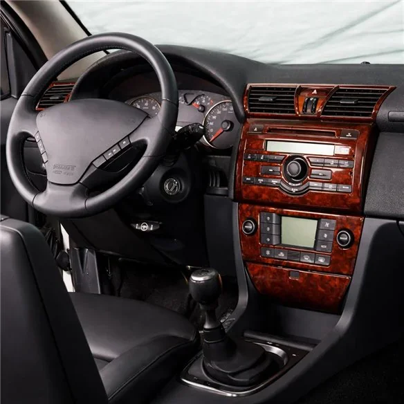 Fiat Stilo 2003+ 3D dashboard sierlijstset, 13 delen
