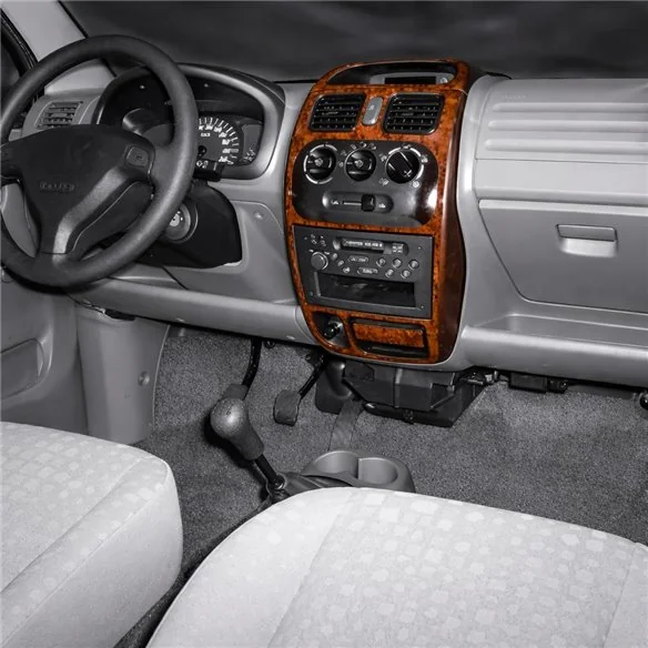 Opel Agila 2000-2003 3D Cockpit Dekor Interieurleisten Set 3-teilig