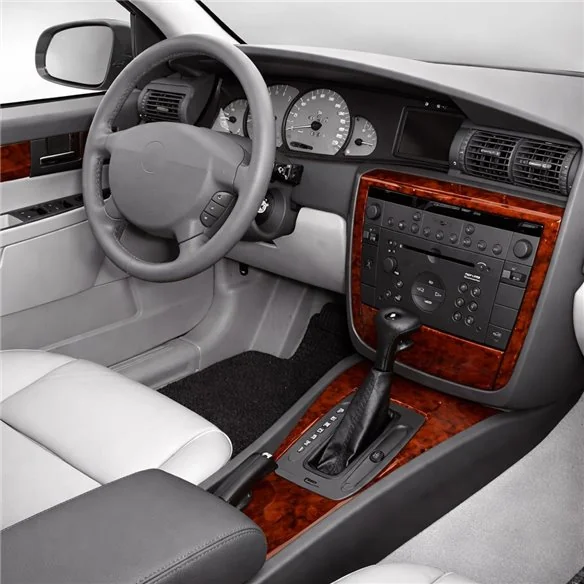 Opel Omega B2 1999-2003 kit 3D de molduras interiores para salpicadero 8 piezas
