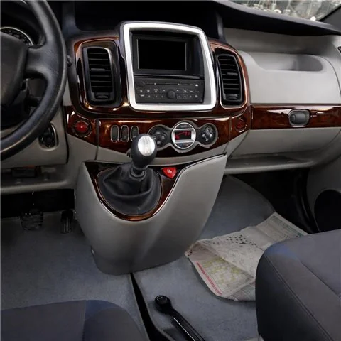 Opel Vivaro 2007-2011 3D Cockpit Dekor Interieurleisten Set 17-teilig 2