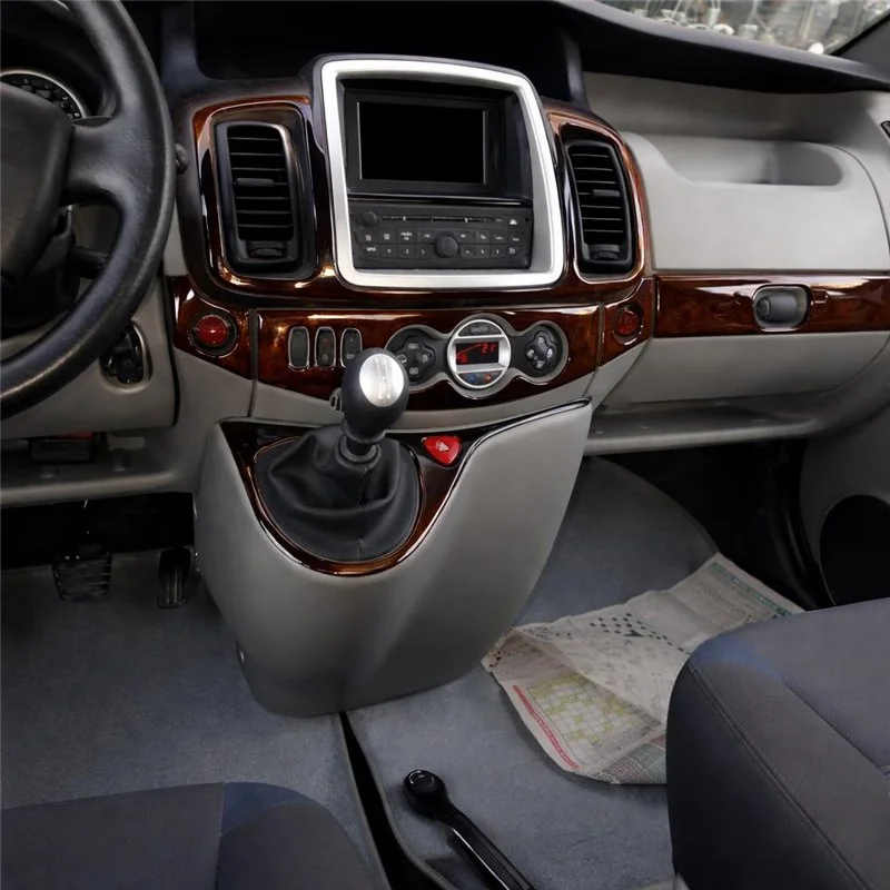 Opel Vivaro 2007-2011 3D Cockpit Dekor Interieurleisten Set 17-teilig