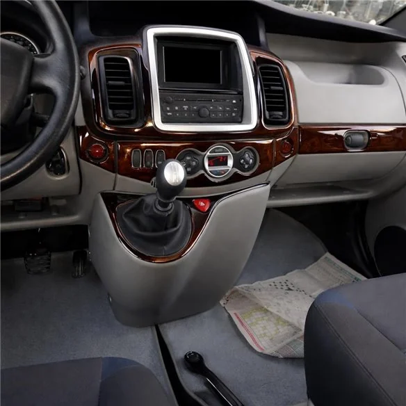 Opel Vivaro 2007-2011 3D Cockpit Dekor Interieurleisten Set 17-teilig