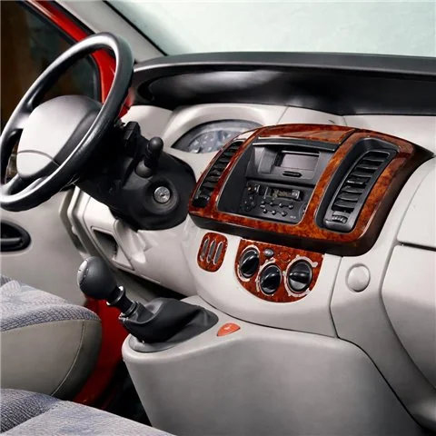 Opel Vivaro 2001-2006 3D kit décoration intérieure tableau de bord 6 pièces 2