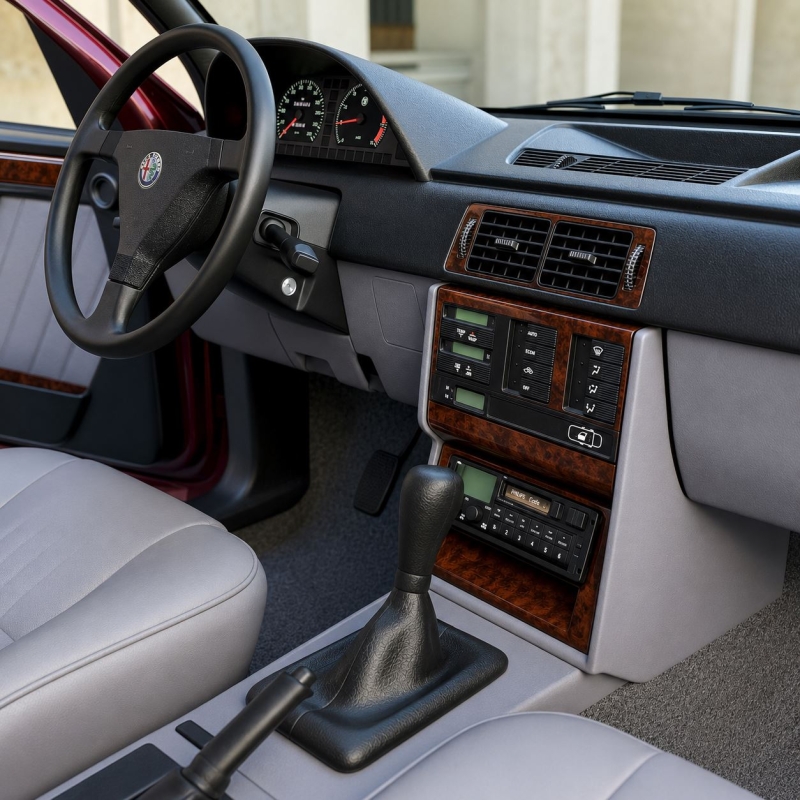 Alfa Romeo 155 1992 kit salpicadero 3D, 26 piezas