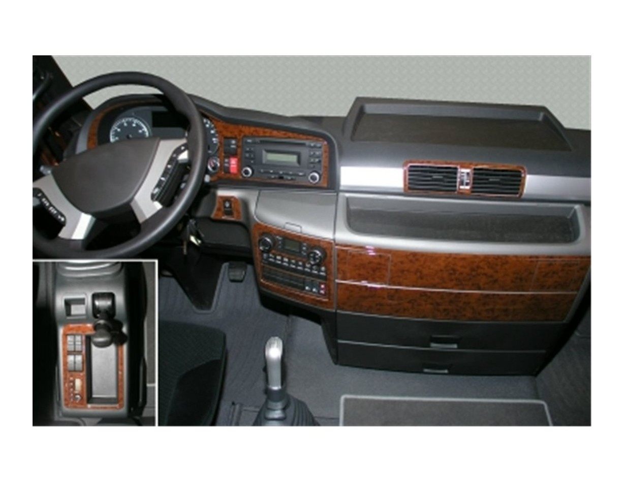 MAN TGX TGS 07.2007 3D Inleg dashboard Interieurset aansluitend en pasgemaakt op he 22 -Teile