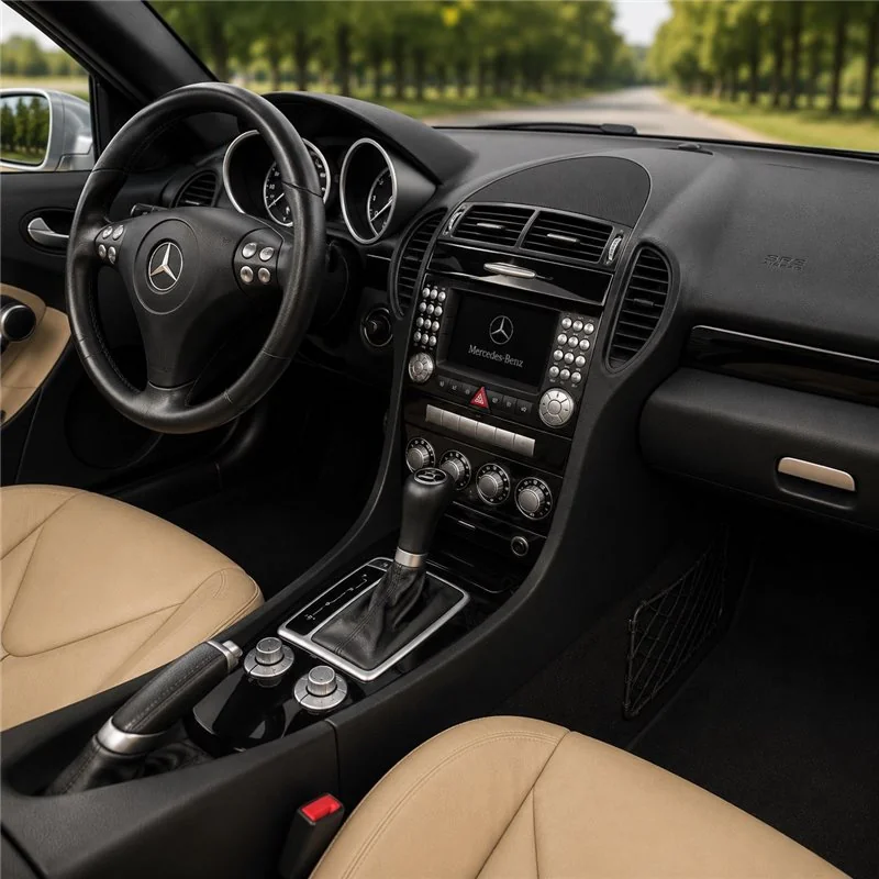 Mercedes SLK (R171) 2004-2010 3D interieur dashboard decoratieset dashboard decor 18-delen