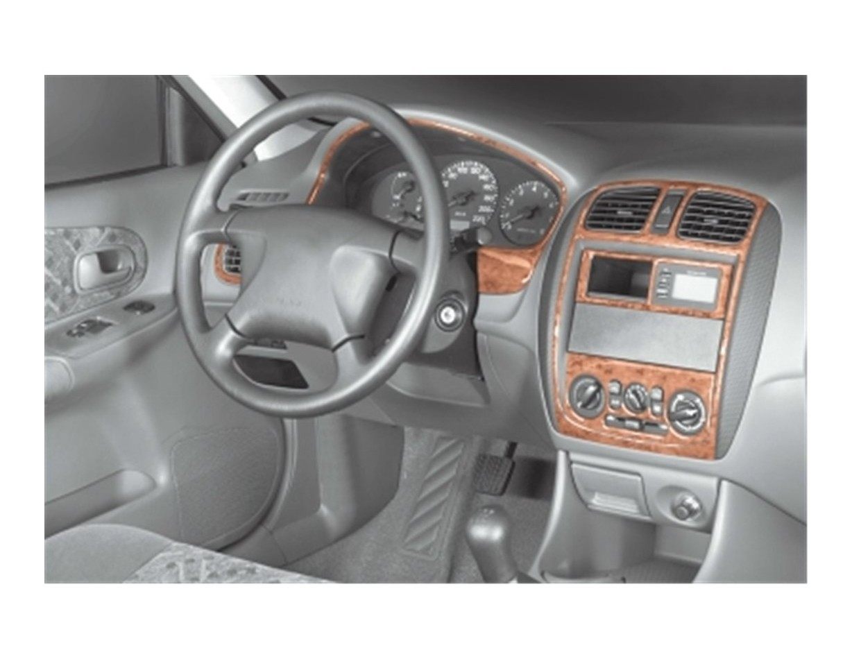 Mazda 323 FS 10.00-04 Mittelkonsole Armaturendekor Cockpit Dekor 8-Teilige - 1- Cockpit Dekor Innenraum