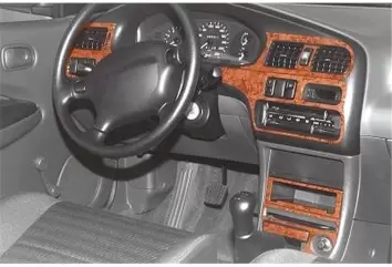 Mazda 323 S 01.1994 3D Decor de carlinga su interior del coche 10-Partes