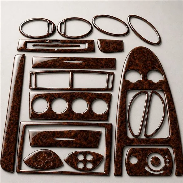 Mercedes SLK (R171) 2004-2010 3D interieur dashboard decoratieset dashboard decor 18-delen