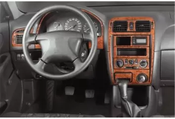 Mazda 626 08.97-05.04 3D Decor de carlinga su interior del coche 11-Partes