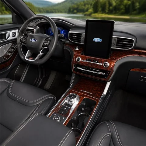 Ford Explorer 2020-2023 3D interieur dashboard decoratieset dashboard decor 32-delen 2