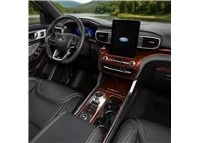 Ford Explorer 2020-2023 kit rivestimento cruscotto e interni 3D 32 pezzi