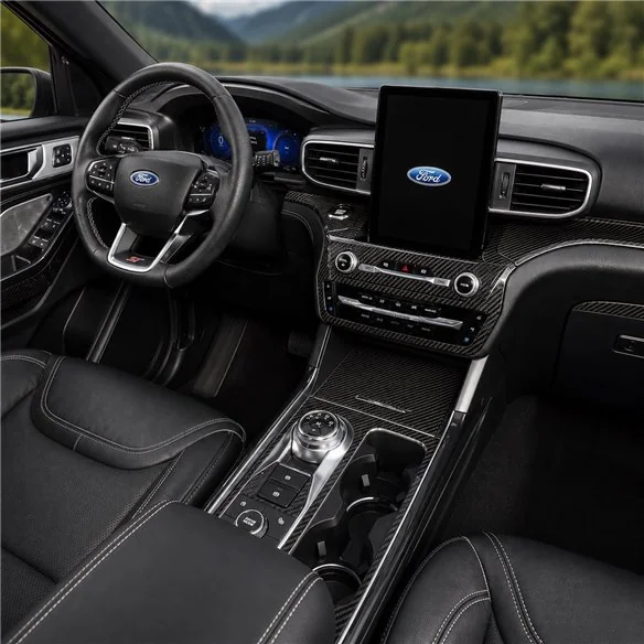 Ford Explorer 2020-2023 3D Cockpit Dekor Interieurleisten Set 32-teilig