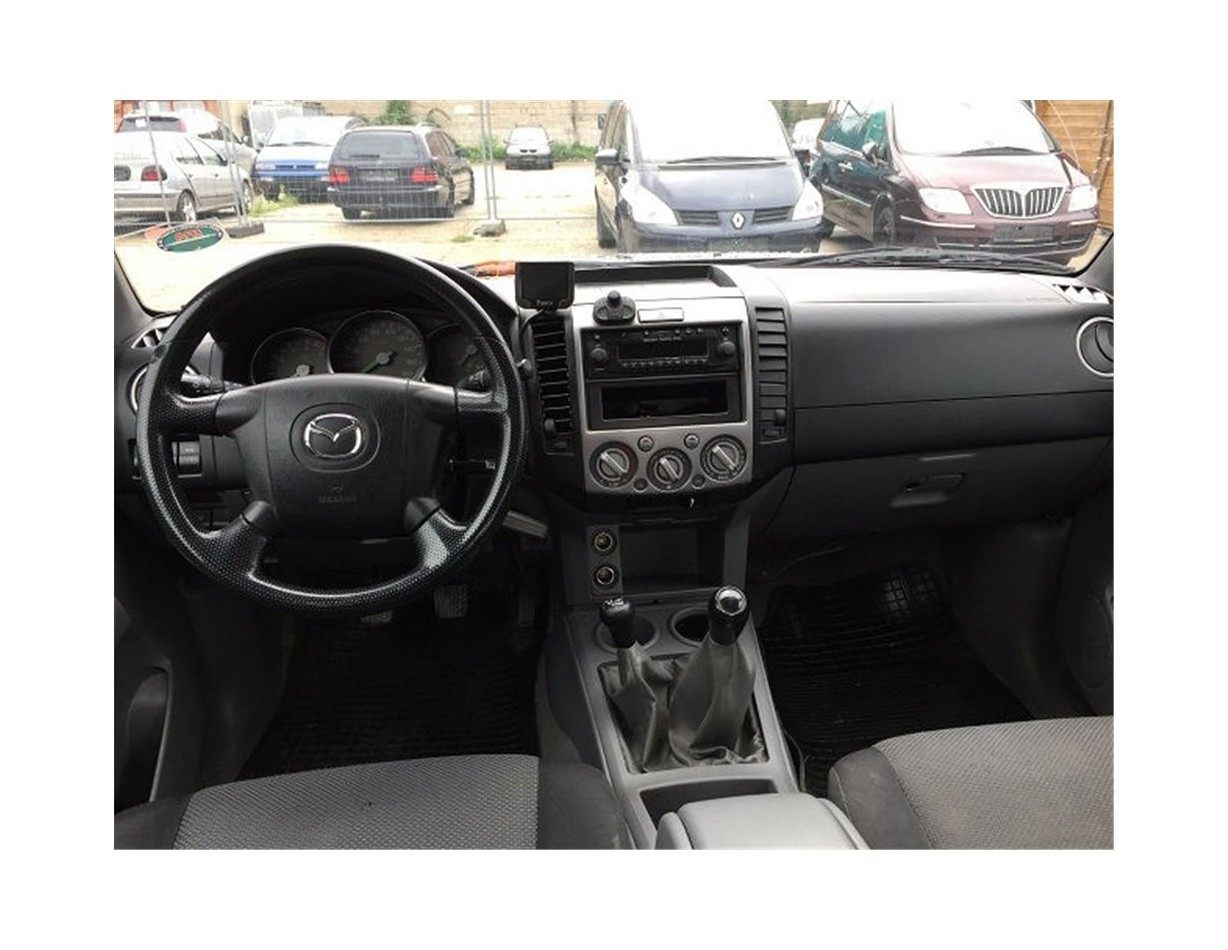 Mazda BT50 Pick-Up Full Set 07.06-12.10 3M 3D Interior Dashboard Trim Kit Dash Trim Dekor 23-Parts