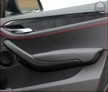 BMW X1 F48 ab 2015 3D Inleg dashboard Interieurset aansluitend en pasgemaakt op he 4-Teile