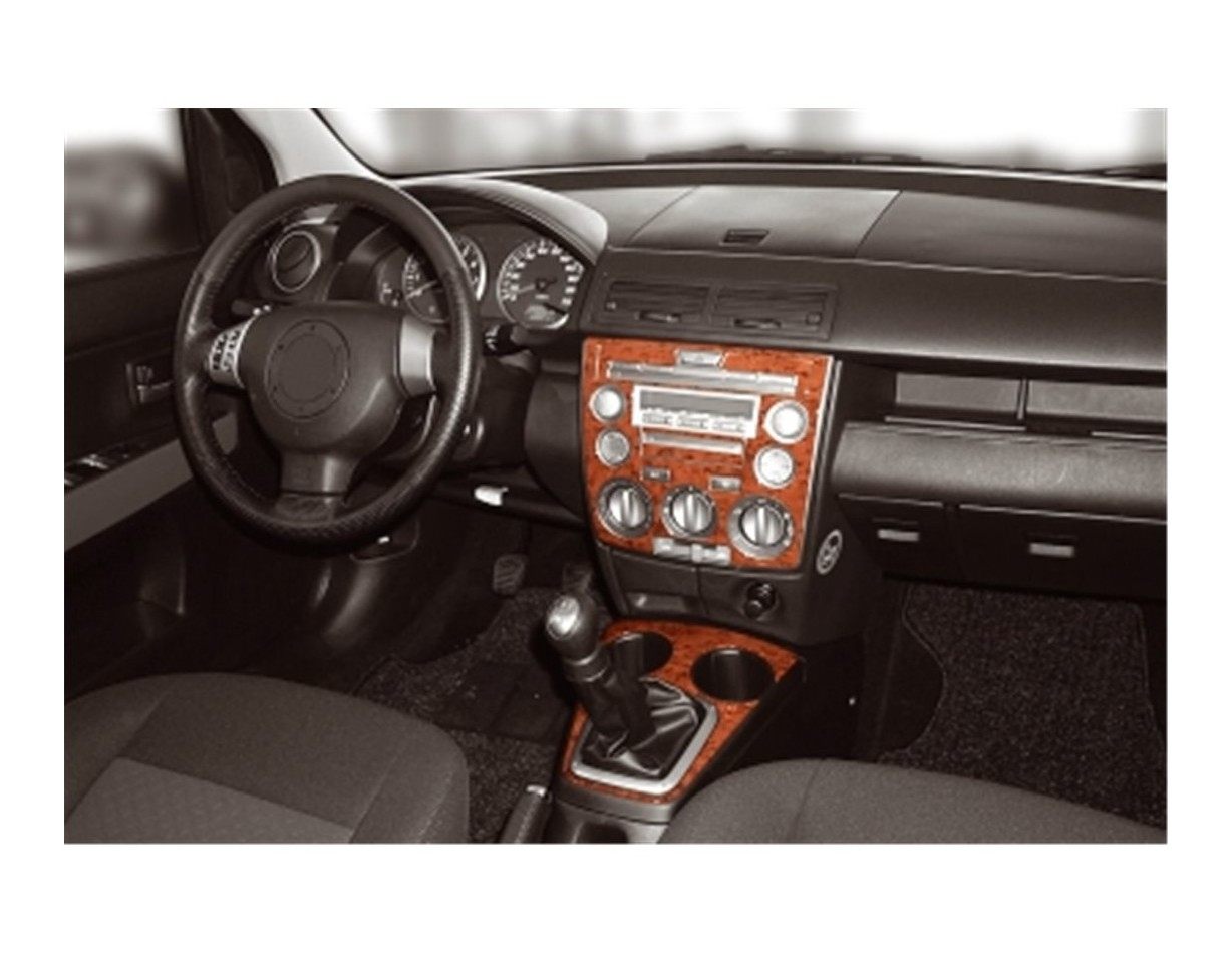 Mazda Mazda 2 02.03-12.06 3D Decor de carlinga su interior del coche 4-Partes