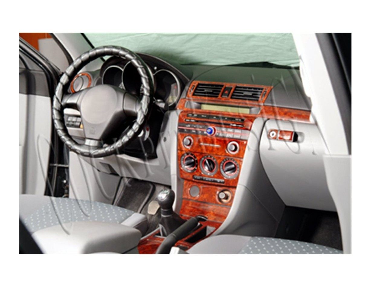 Mazda Mazda 3 06.04-12.09 3D Decor de carlinga su interior del coche 25-Partes