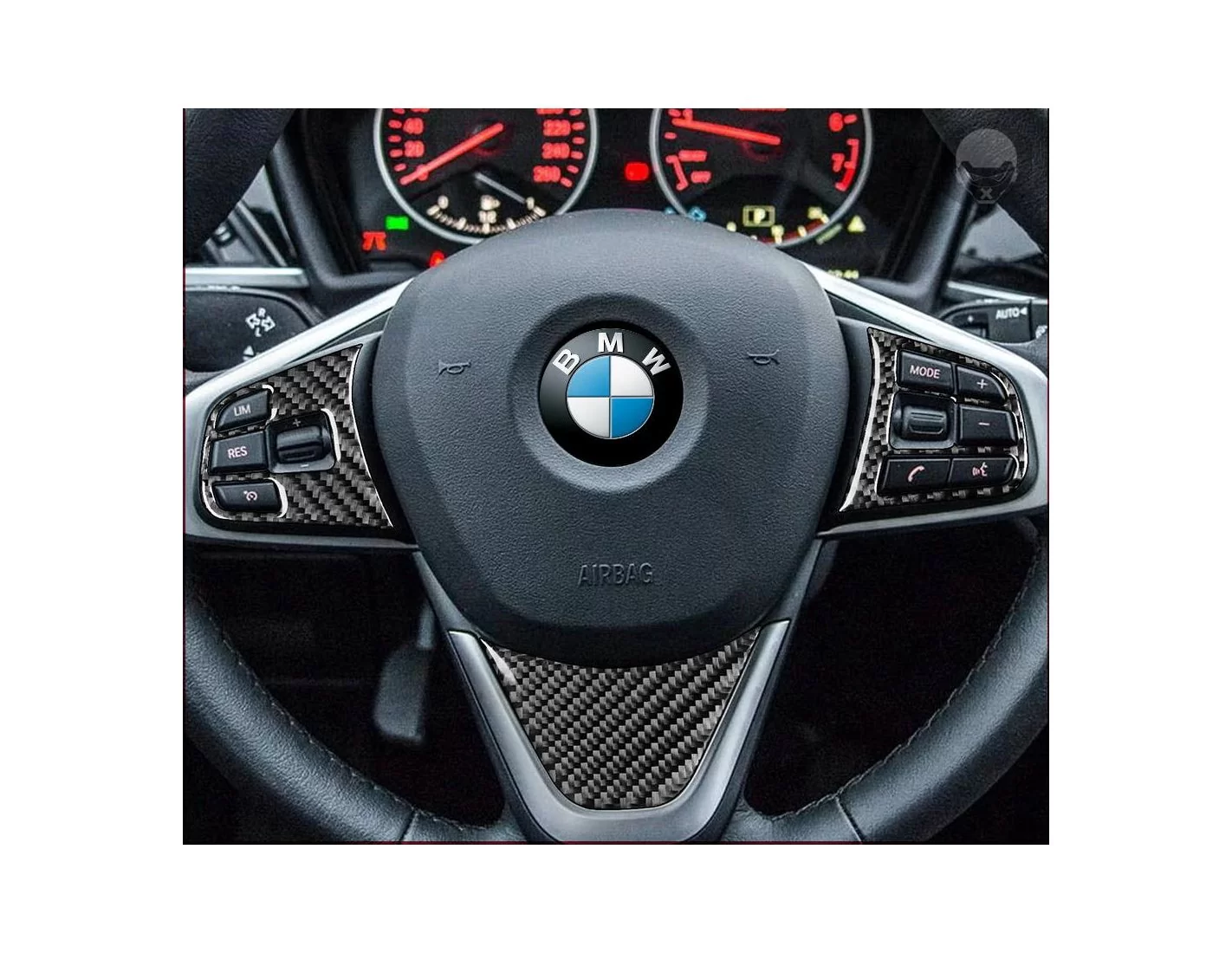 BMW X2 F39 From 2019 3D Armaturendekor Cockpit Dekor 32-Teilige