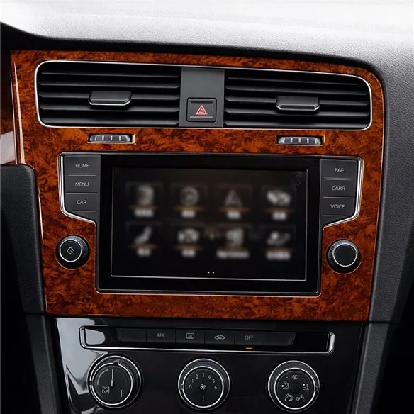 Volkswagen Golf VII 7 2012-2021 3D interieur dashboard decoratieset dashboard decor Kit Dash Trim