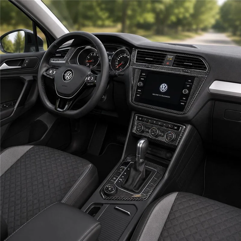 Volkswagen Tiguan 2018-2024 3D Cockpit Dekor Interieurleisten Set 21-teilig