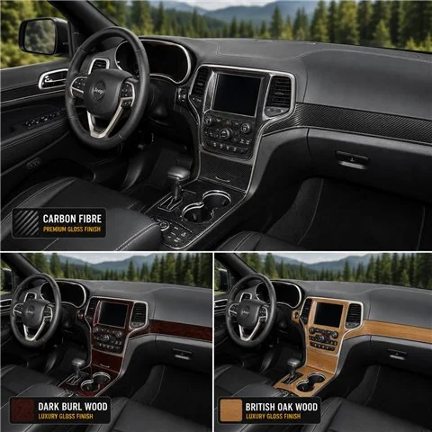 Jeep Grand Cherokee 2011-2020 kit de molduras interiores para salpicadero 20 piezas