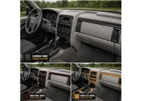 Jeep Grand Cherokee 2003-2004 set completo; Overland; Limited; Laredo kit rivestimento cruscotto e interni 3D