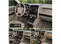 Jeep Compass 2007-2010 kit rivestimento cruscotto e interni 3D 26 pezzi