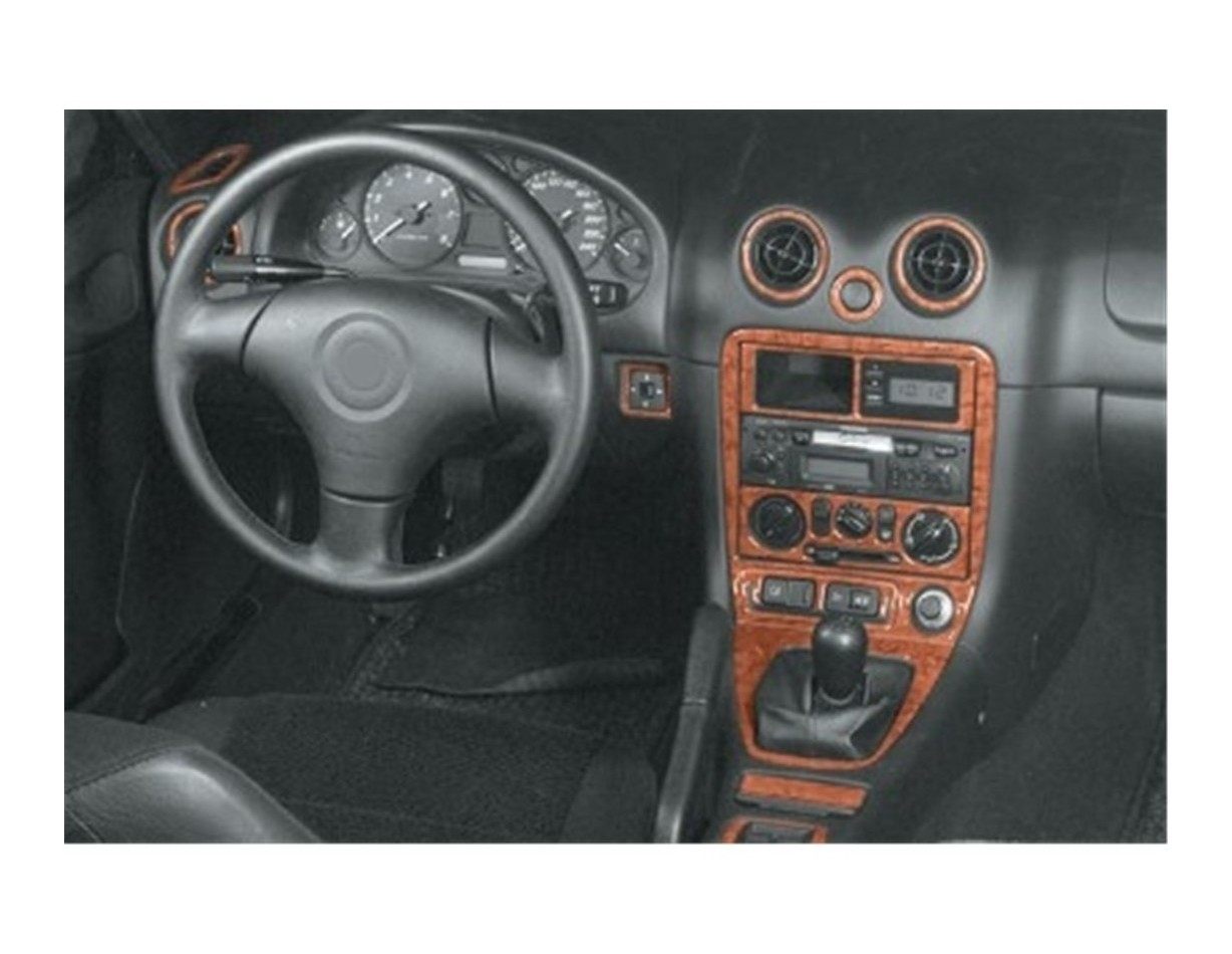 Mazda MX 5 00-05 Kit la décoration du tableau de bord 14-Pièce - 1 - habillage decor de tableau de bord