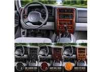 Jeep Cherokee 1997-1999 kit de molduras interiores para salpicadero 20 piezas