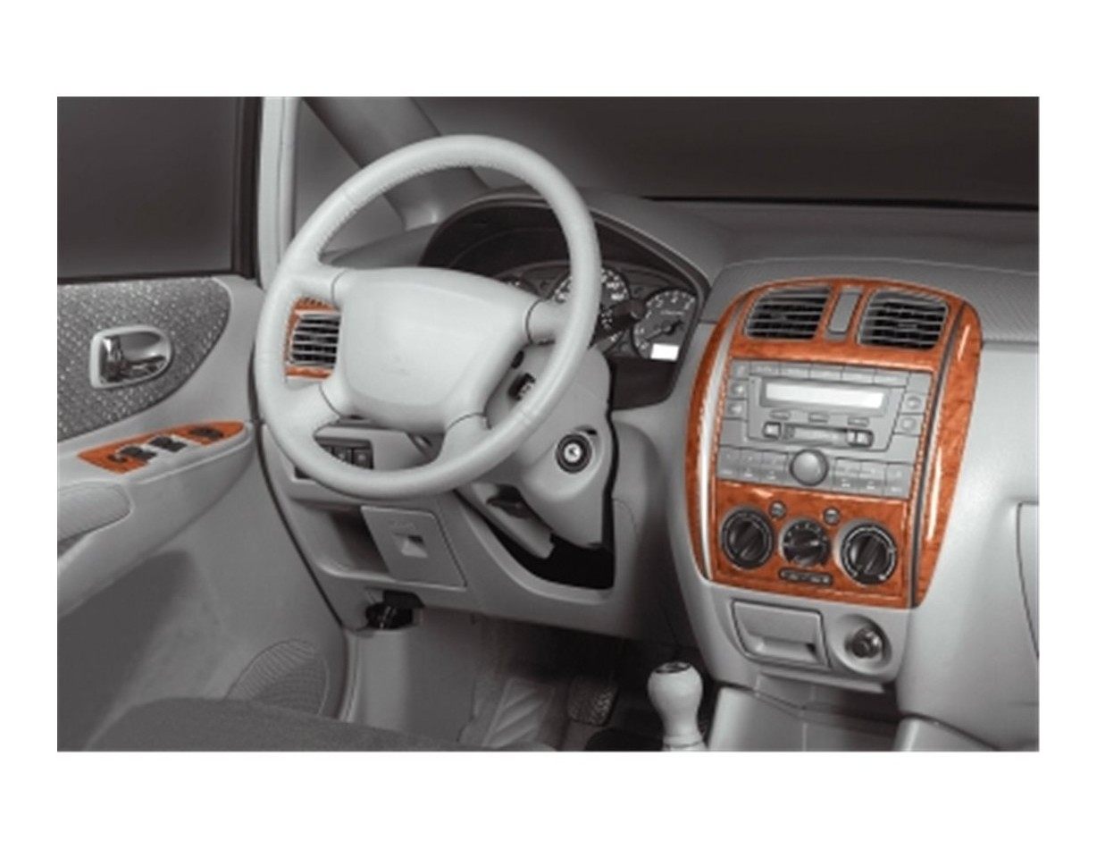 Mazda Premacy 06.99-12.04 3M 3D Interior Dashboard Trim Kit Dash Trim Dekor 13-Parts