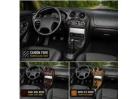 Hyundai Tiburon 1997-1999 3D Cockpit Dekor Interieurleisten Set 10-teilig