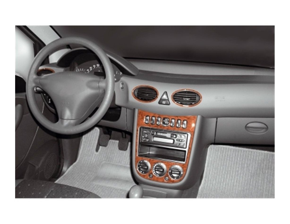 Mercedes A-Class W168 02.01-06.04 3M 3D Interior Dashboard Trim Kit Dash Trim Dekor 5-Parts