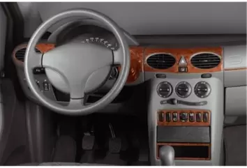 Mercedes A-Class W168 09.97-02.01 3M 3D Interior Dashboard Trim Kit Dash Trim Dekor 12-Parts